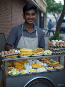 Egg Stall Near Gym