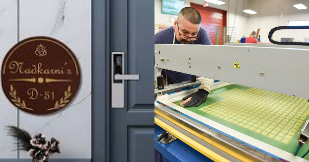 Custom Nameplate Maker service