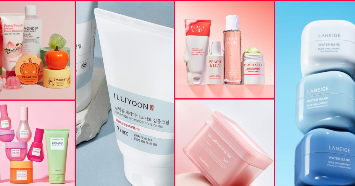 Korean skincare sample kits service