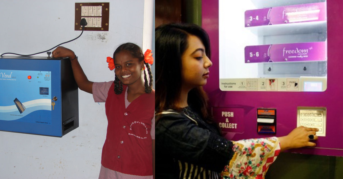 Period hygiene vending machine service