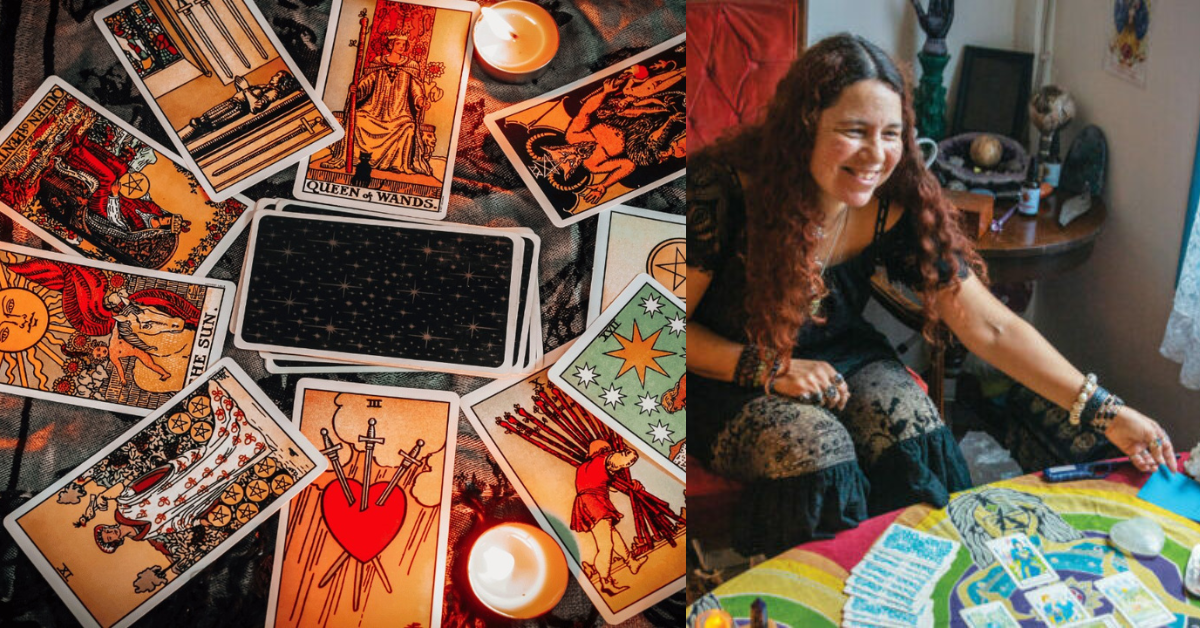 Tarot card reading service